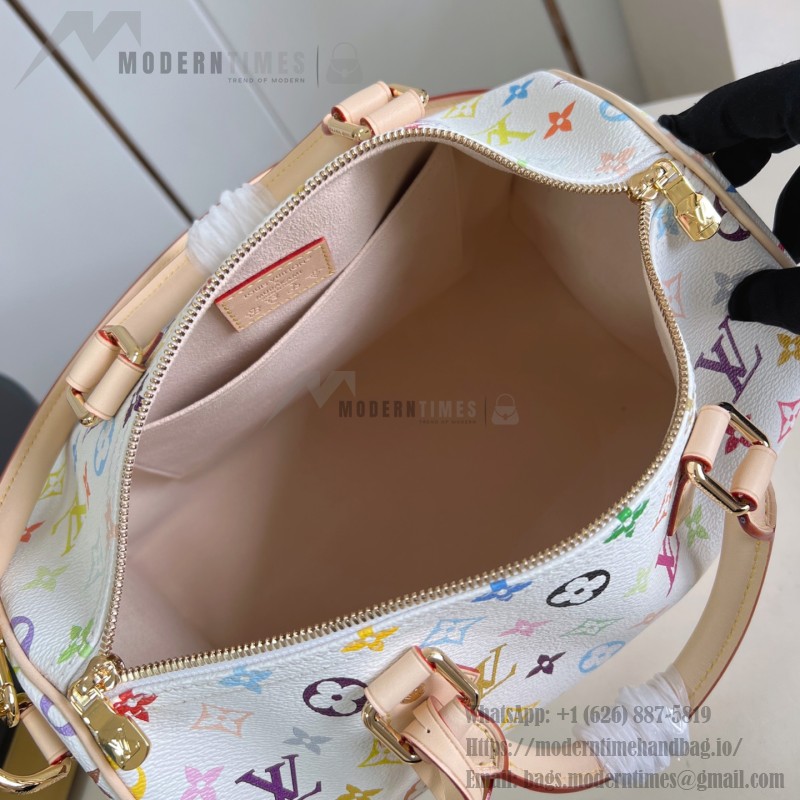 Louis Vuitton Speedy Soft 30 Bag with Rainbow Monogram