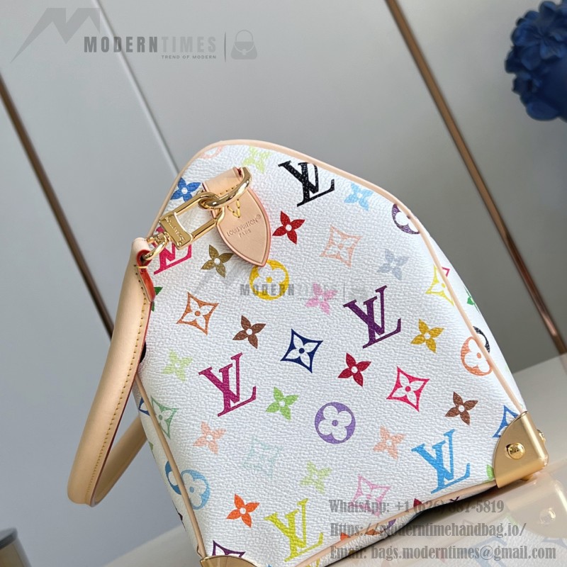 Louis Vuitton Speedy Soft 30 Bag with Rainbow Monogram