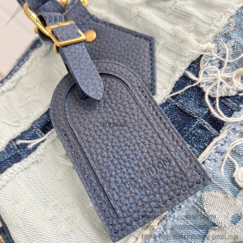 Louis Vuitton Speedy 40 Bandoulière Bag with Monogram Denim