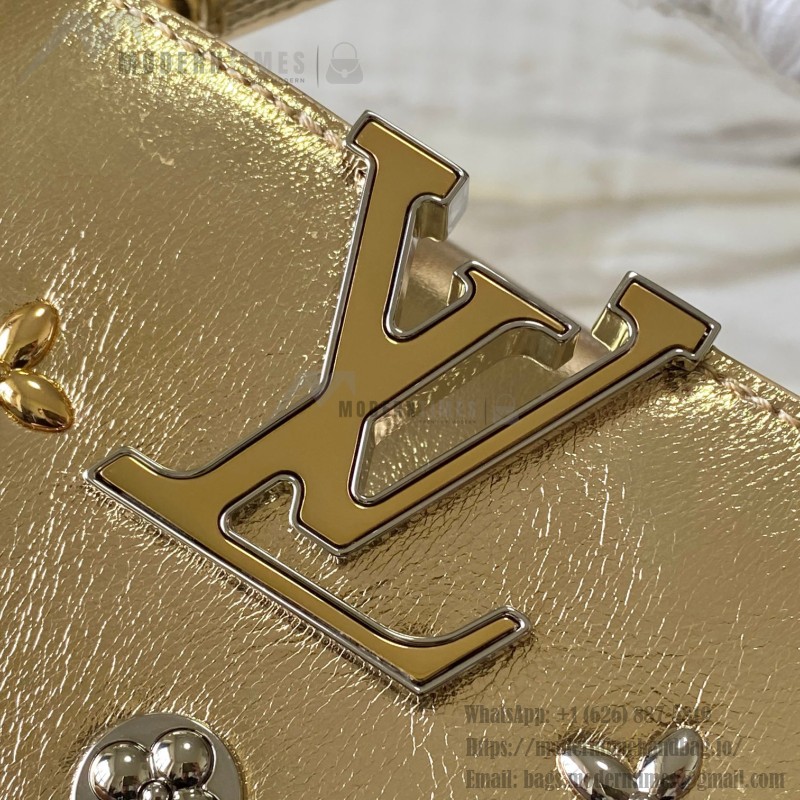 Louis Vuitton Capucines Bag with Star Shapes and Monogram Miroir
