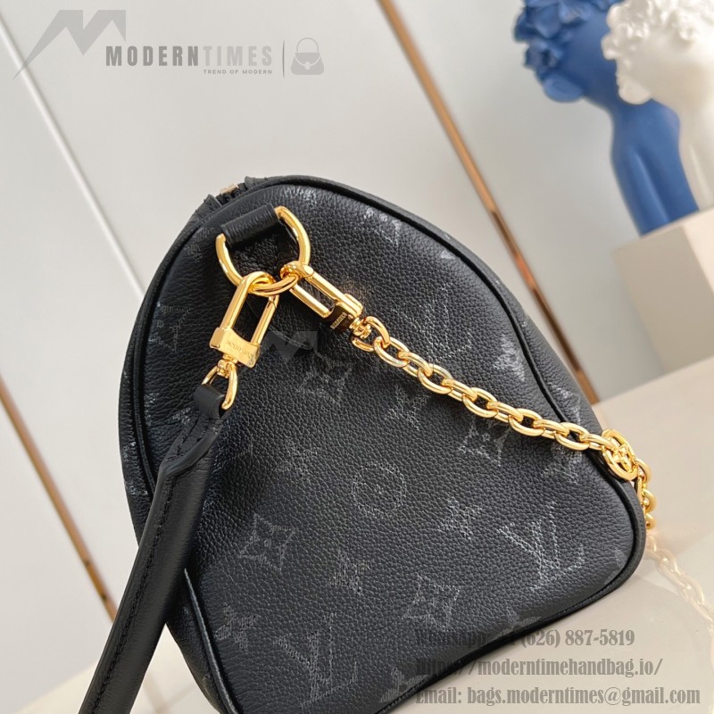 Louis Vuitton Speedy Bandoulière 25 Handbag M26486 Black
