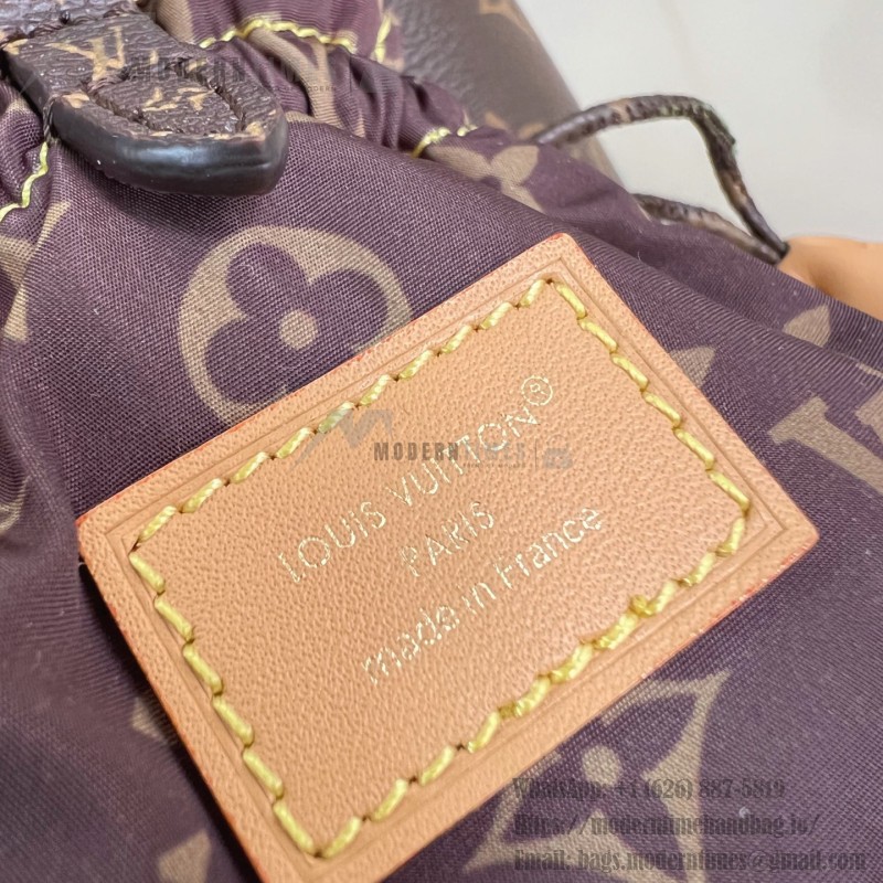 Louis Vuitton All In BB Monogram Canvas Handbag with leather shoulder strap