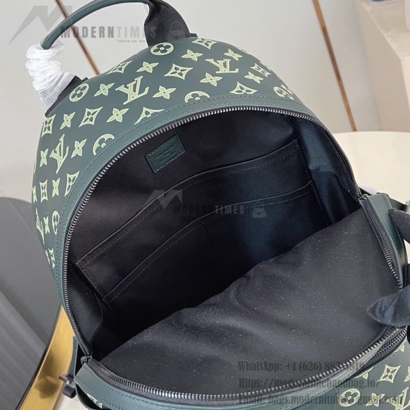 Louis Vuitton Discovery Mini Backpack with Monogram Shadow embossed leather and metal hardware