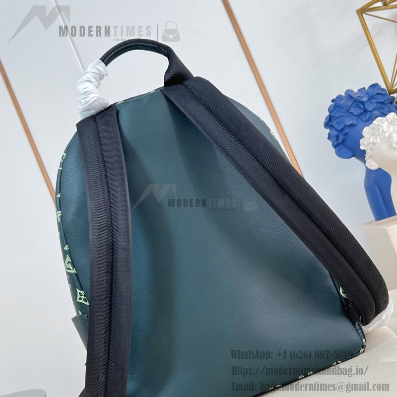 Louis Vuitton Discovery Mini Backpack with Monogram Shadow embossed leather and metal hardware