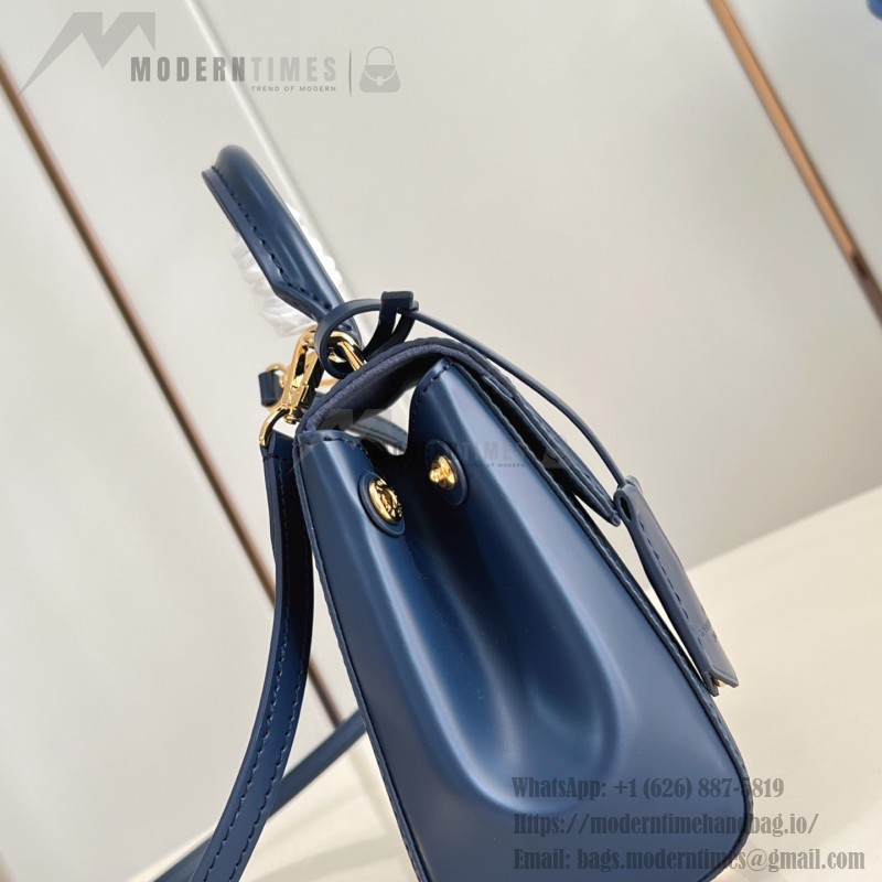 Louis Vuitton Cluny Mini Handbag in Epi Leather with Resin LV Logo