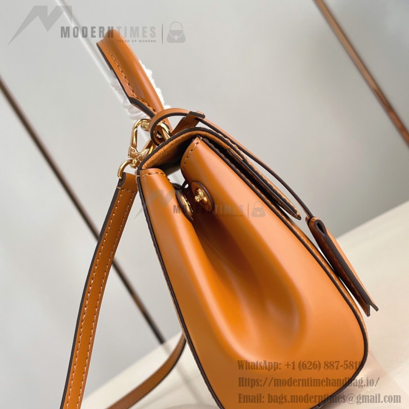 Louis Vuitton Cluny Mini Handbag in Epi Leather with Resin LV Logo