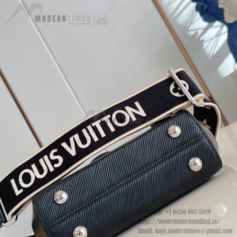 Louis Vuitton Cluny Mini Handbag in Epi Leather with Resin LV Logo