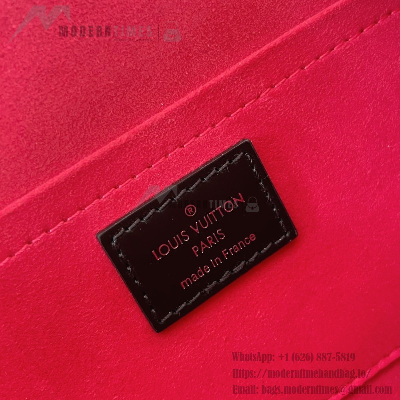 Louis Vuitton Cluny Mini Handbag in Epi Leather with Resin LV Logo