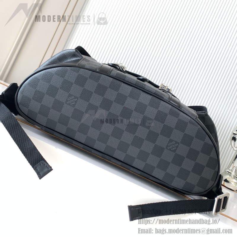 Louis Vuitton Christopher Small Backpack in Monogram Canvas with Rugged Design