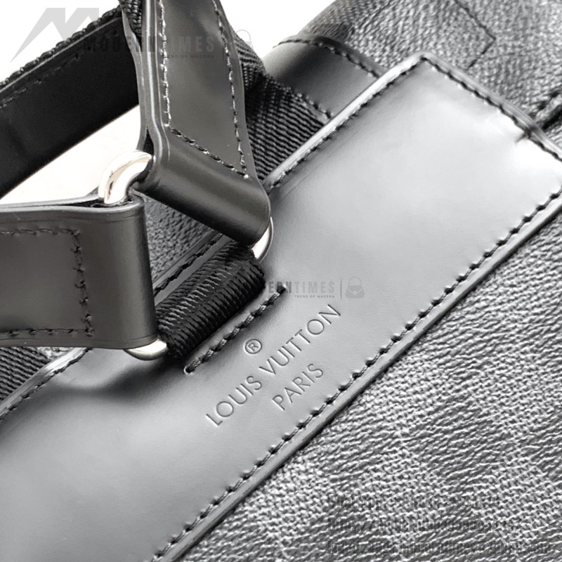 Louis Vuitton Christopher Small Backpack in Monogram Canvas with Rugged Design