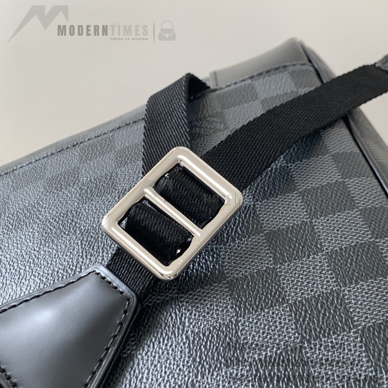 Louis Vuitton Christopher Small Backpack in Monogram Canvas with Rugged Design
