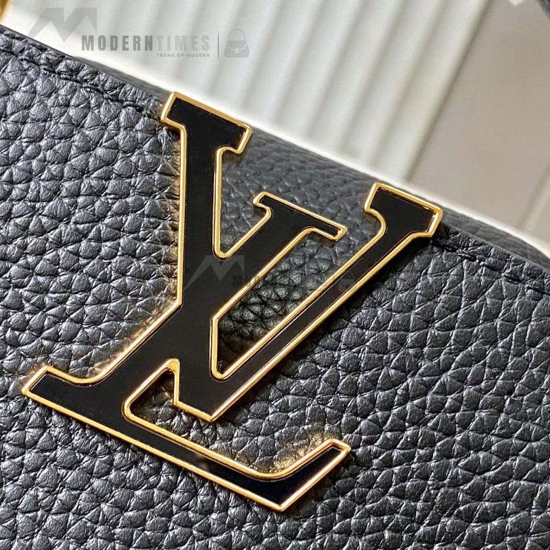 Louis Vuitton Capucines East-West Handbag in Taurillon Leather – Small & Large