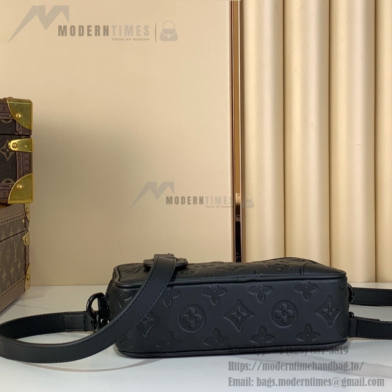 Louis Vuitton Trocadéro Mini Handbag M26737 in Monogram Eclipse coated canvas with leather trim and dark metallic hardware