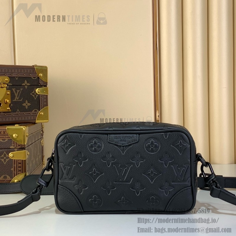Louis Vuitton Trocadéro Mini Handbag M26737 in Monogram Eclipse coated canvas with leather trim and dark metallic hardware