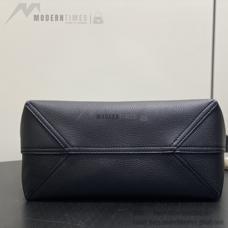 Louis Vuitton Verso Hobo Bag Black LV Touch Leather