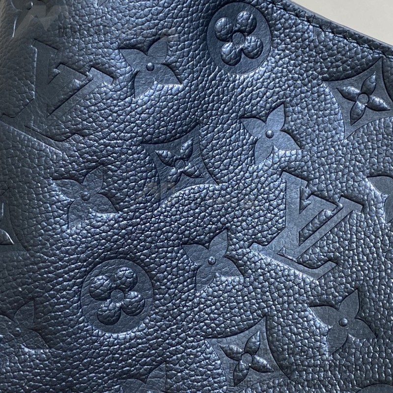 Louis Vuitton M26430 Pearl Blue All in BB Bucket Bag Front View