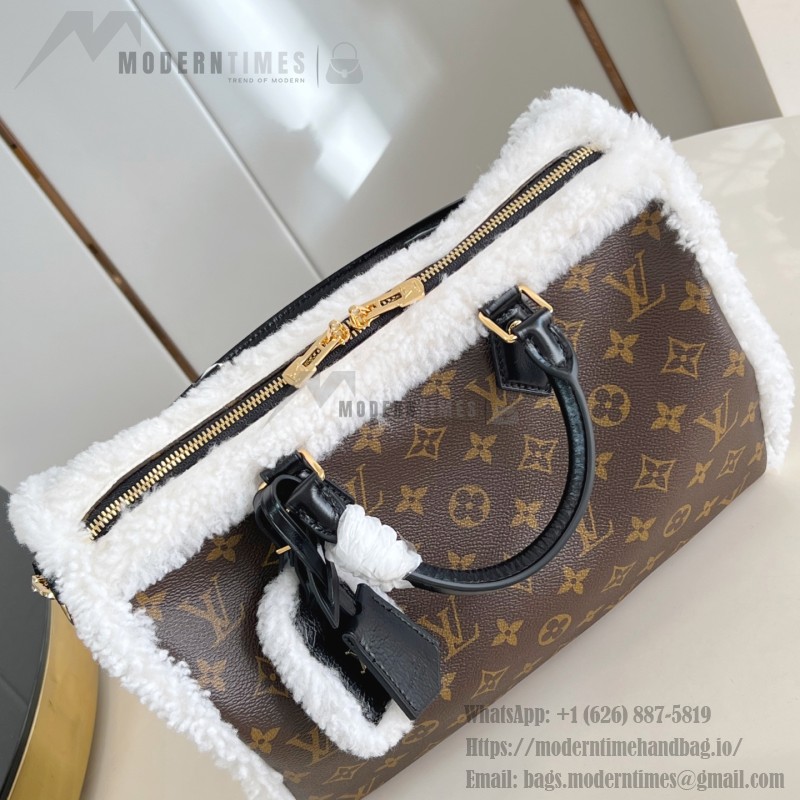 Louis Vuitton Nano Madeleine Pearl Pink Monogram Empreinte Chain Bag