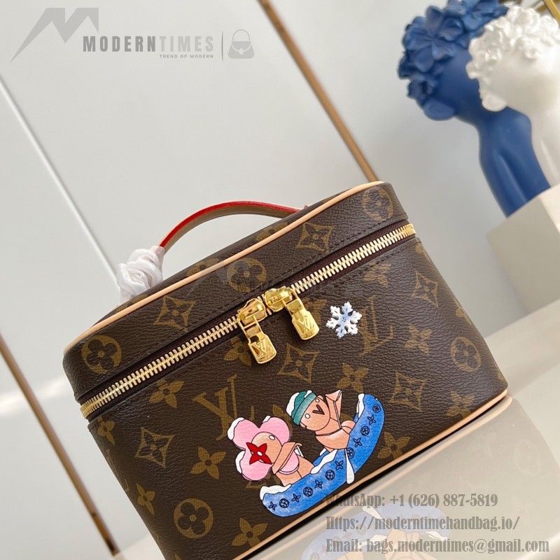 Louis Vuitton M26647 Nice Mini Cosmetic Bag Front View