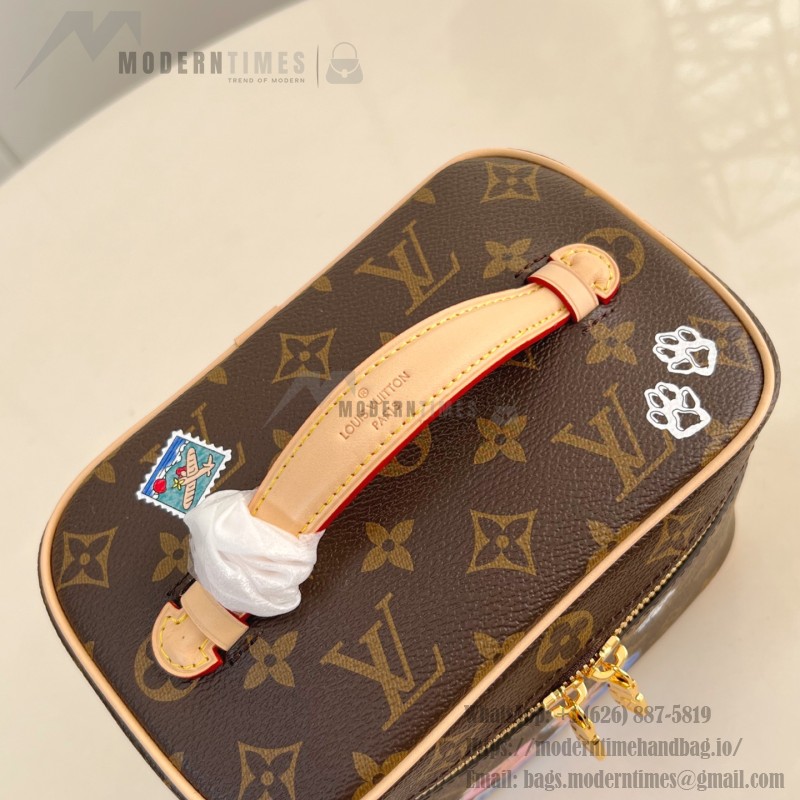 Louis Vuitton M26647 Nice Mini Cosmetic Bag Front View