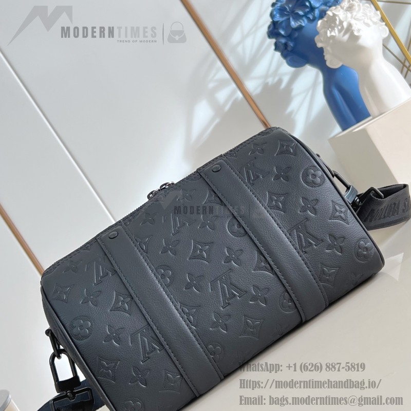 Louis Vuitton City Keepall Monogram Shadow Leather Bag