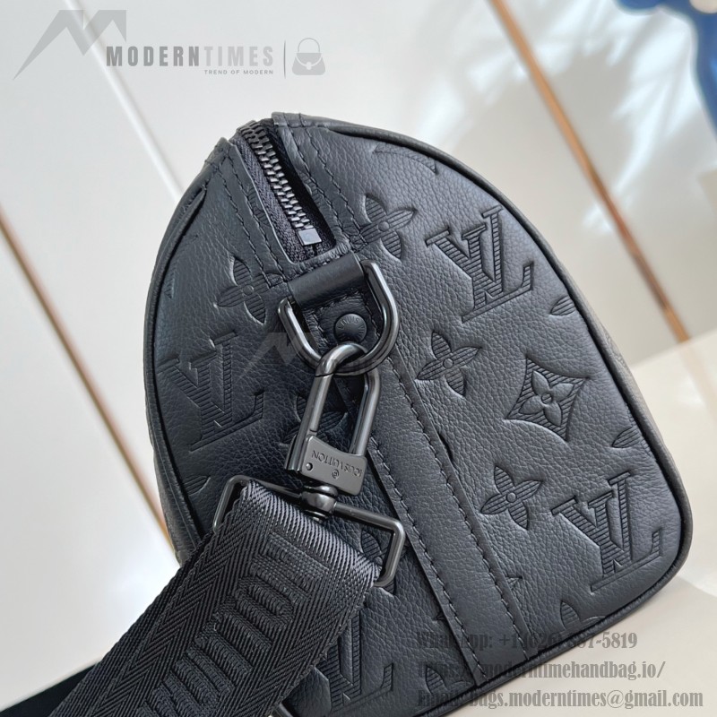 Louis Vuitton City Keepall Monogram Shadow Leather Bag