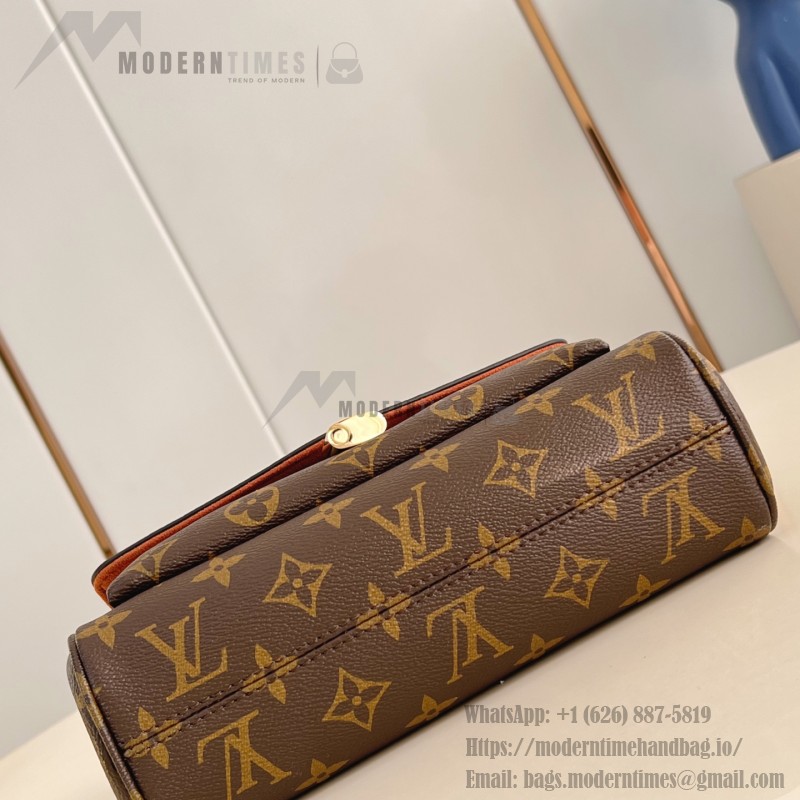 Louis Vuitton Saint Germain BB Handbag with Monogram Canvas and Gold Chain