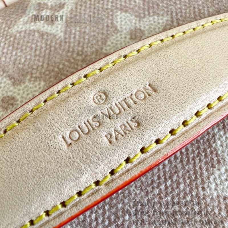 Louis Vuitton Nice Mini Cosmetic Pouch in Meowgram Canvas with Cat-shaped Zipper Pull