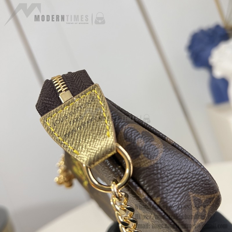 Louis Vuitton Mini Pochette Accessories Vivienne Winter Holiday Collection Handbag