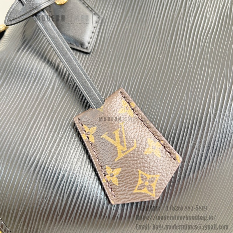 Louis Vuitton Speedy Soft 30 Epi Leather with Monogram Canvas Lining