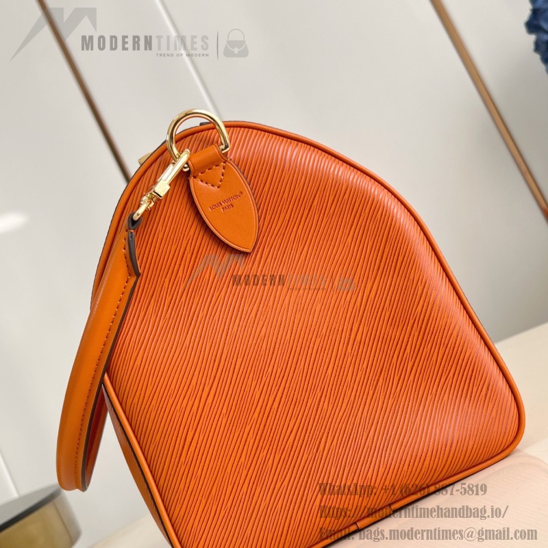Louis Vuitton Speedy Soft 30 Epi Leather with Monogram Canvas Lining
