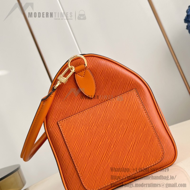 Louis Vuitton Speedy Soft 30 Epi Leather with Monogram Canvas Lining