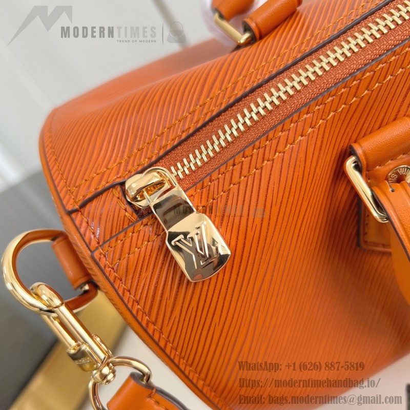 Louis Vuitton Speedy Soft 30 Epi Leather with Monogram Canvas Lining