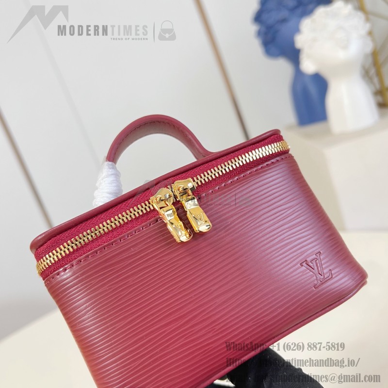Louis Vuitton Nice Beauty Makeup Bag Monogram Canvas with VVN Handle