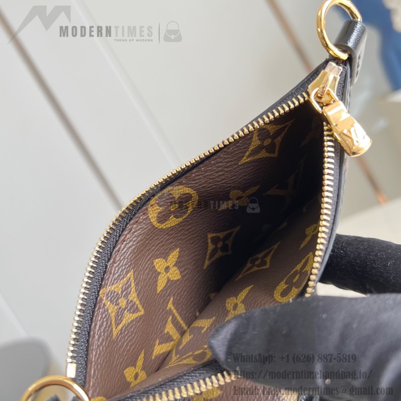 Louis Vuitton Neverfull Bandoulière Inside Out BB Handbag - Monogram Canvas with Wool Leather