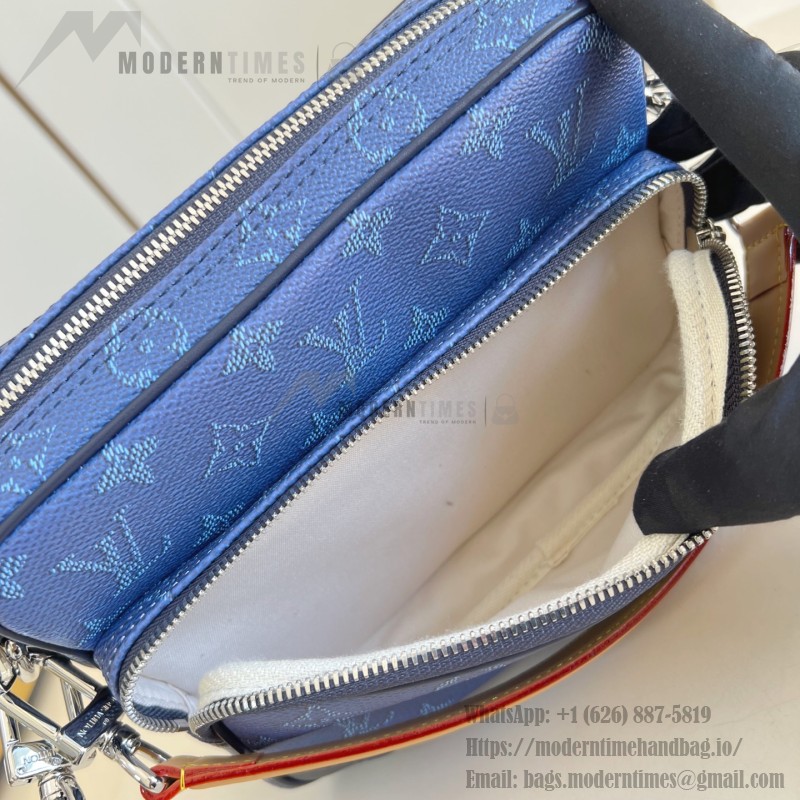 Louis Vuitton Nil Crossbody Bag - Monogram Heritage Canvas with Detachable Handle and Strap