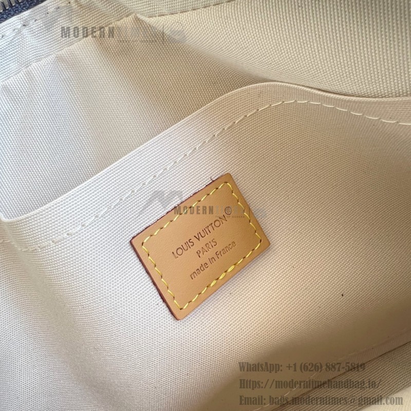 Louis Vuitton Nil Crossbody Bag - Monogram Heritage Canvas with Detachable Handle and Strap