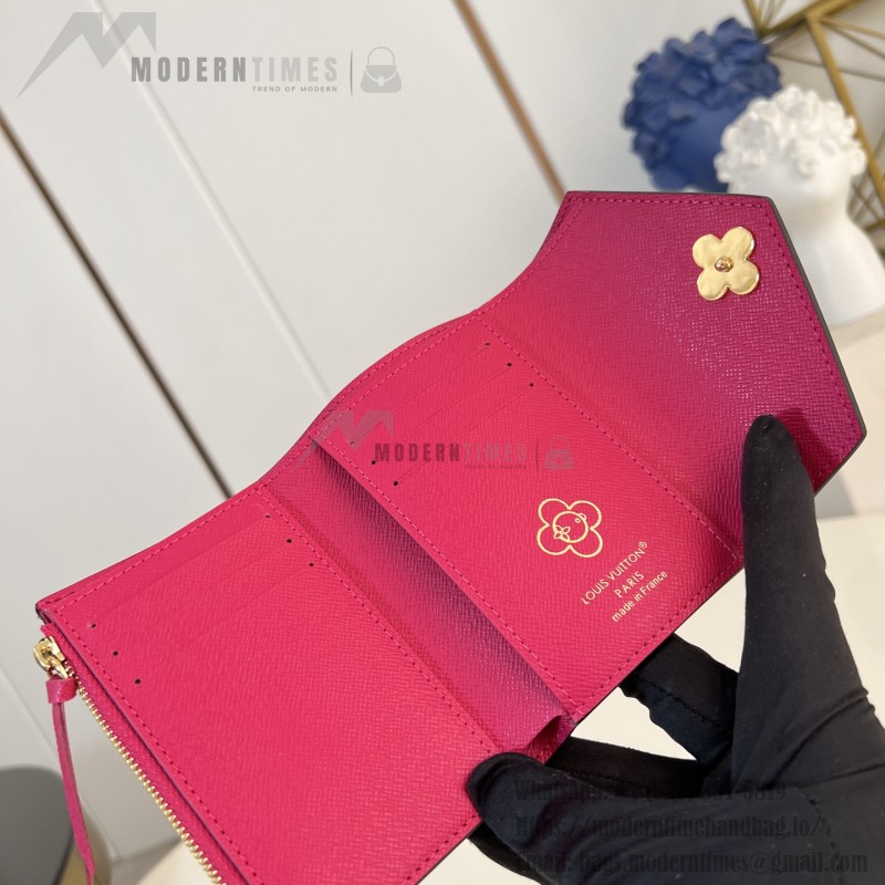 Louis Vuitton Vivienne Winter Holiday Sarah Wallet with Vivienne Button
