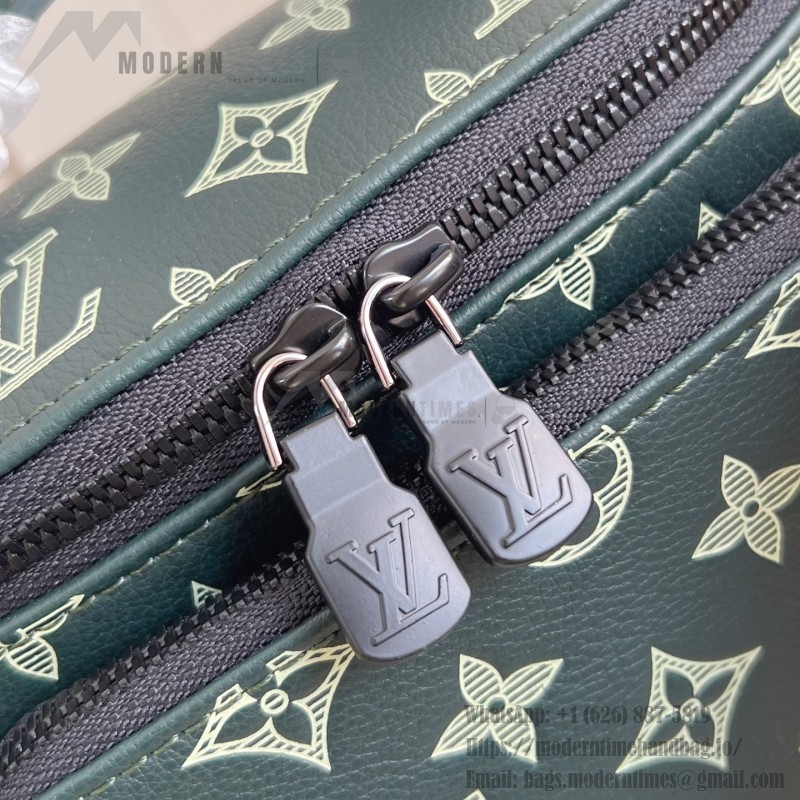 Louis Vuitton Rush Monogram Shadow Leather Waist Bag with Adjustable Strap