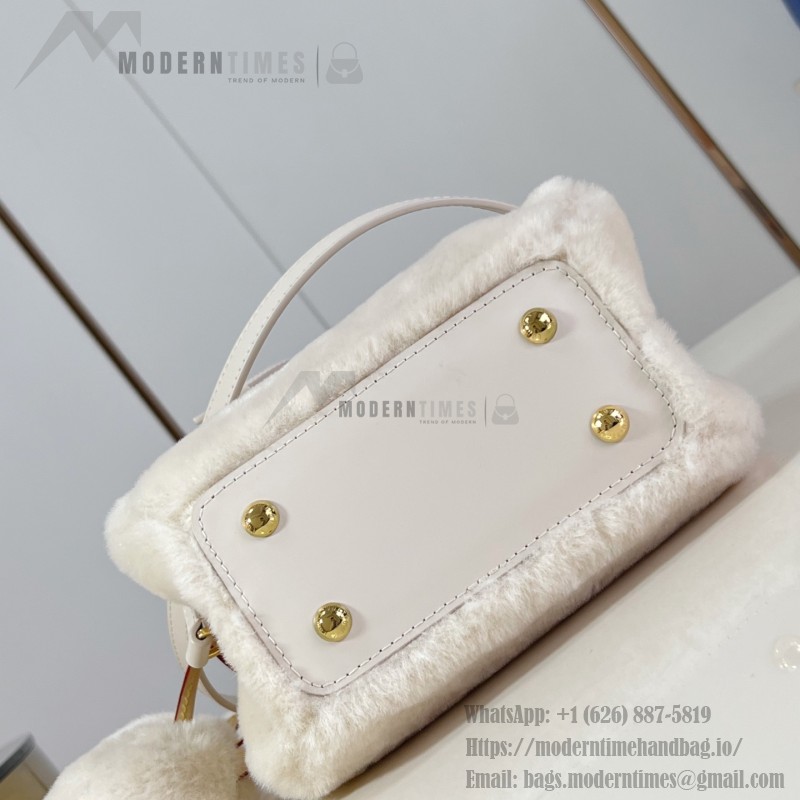 Louis Vuitton Capusnow Bag with Removable Pom-Pom Charms