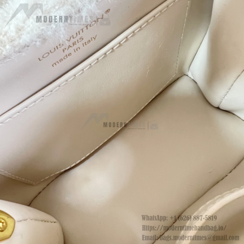 Louis Vuitton Capusnow Bag with Removable Pom-Pom Charms