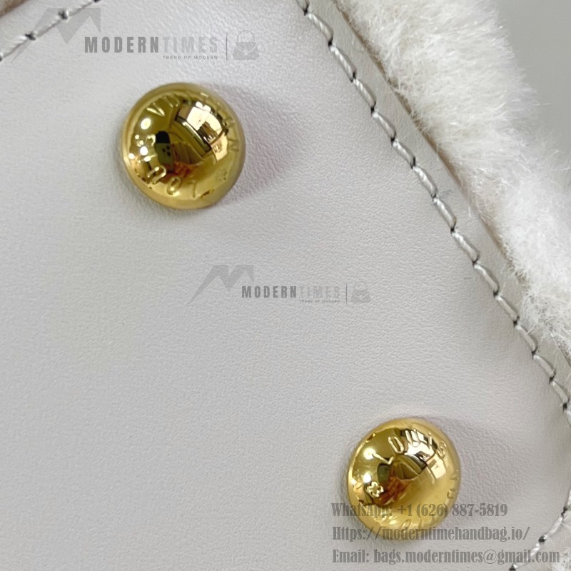 Louis Vuitton Capusnow Bag with Removable Pom-Pom Charms
