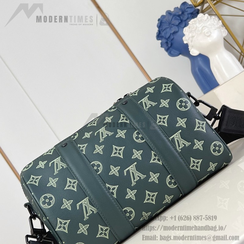 Louis Vuitton City Keepall Monogram Shadow Leather Bag M27184