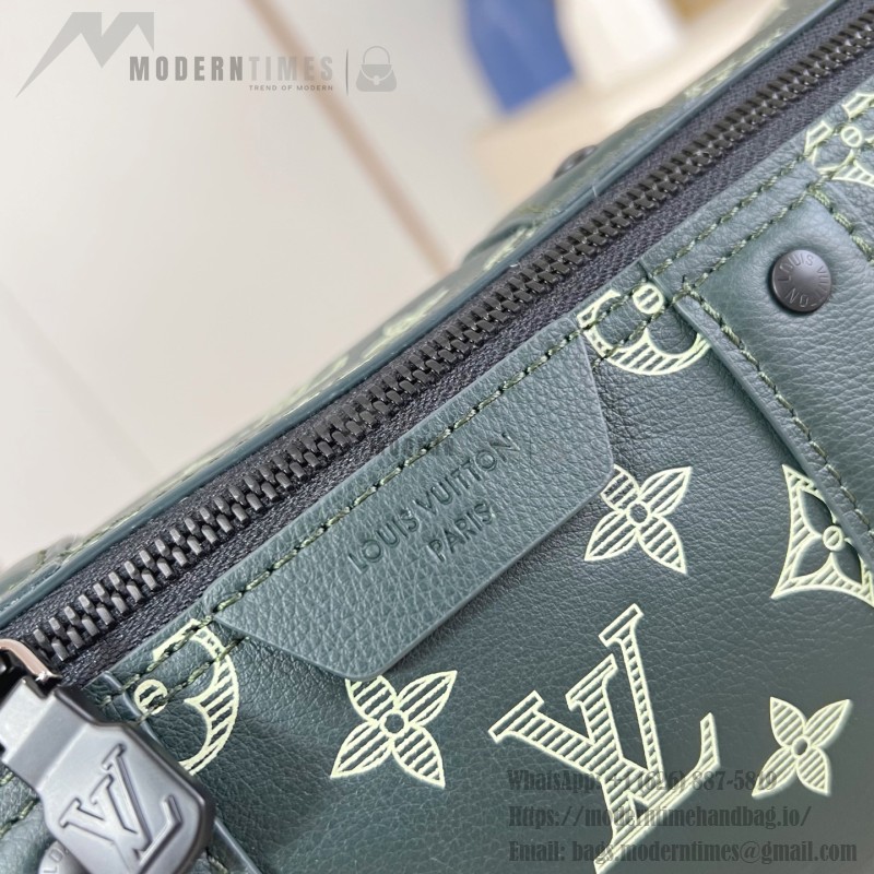 Louis Vuitton City Keepall Monogram Shadow Leather Bag M27184