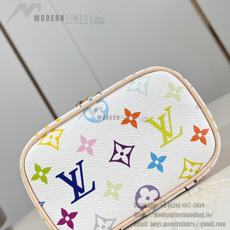 Louis Vuitton Nice Nano Monogram x Murakami Cosmetic Bag M27941