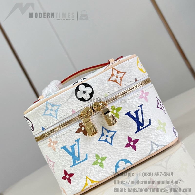 Louis Vuitton Nice Nano Monogram x Murakami Cosmetic Bag M27941