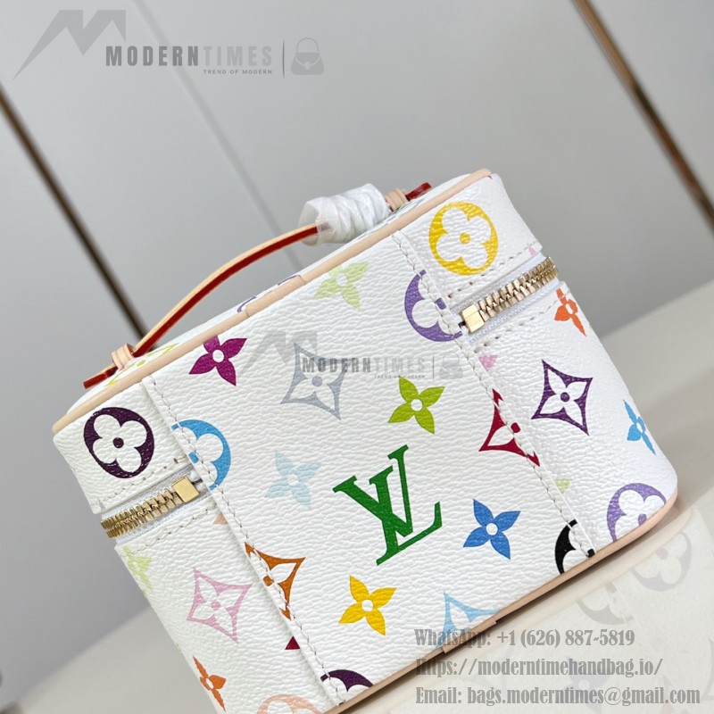 Louis Vuitton Nice Nano Monogram x Murakami Cosmetic Bag M27941