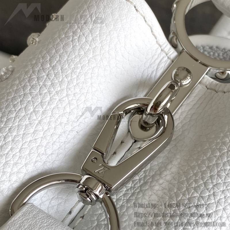 Louis Vuitton dynamic chip handbag black white M80082 M80083