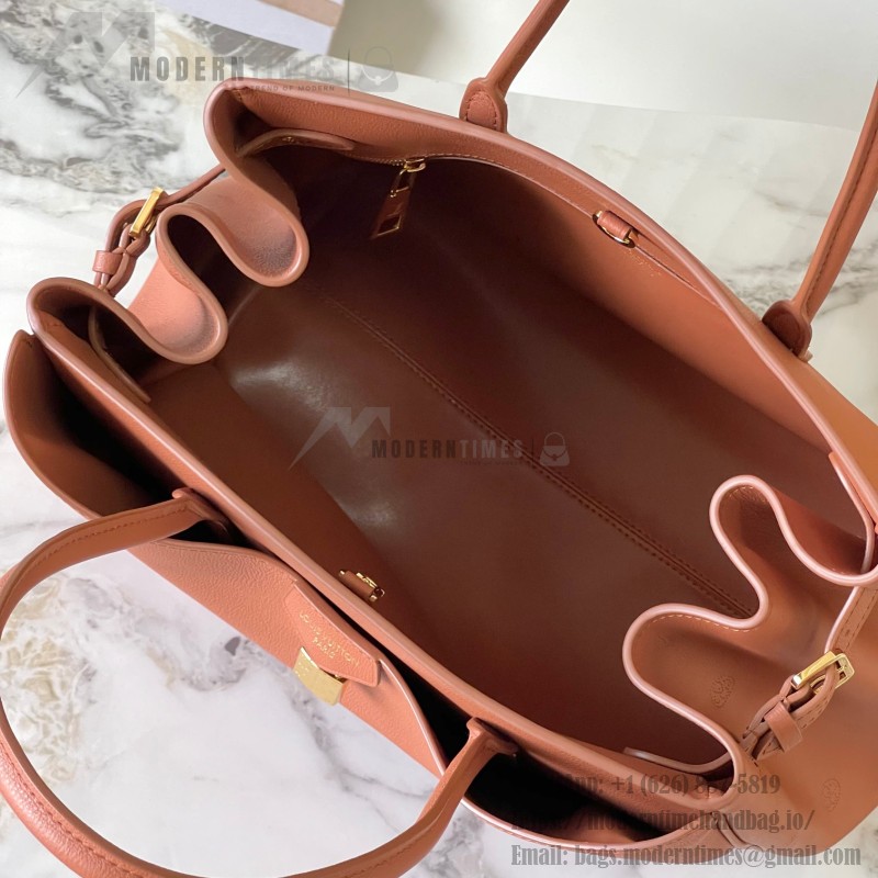 Louis Vuitton Vendôme Bag with Monogram Lock and Satin Finish Calf Leather