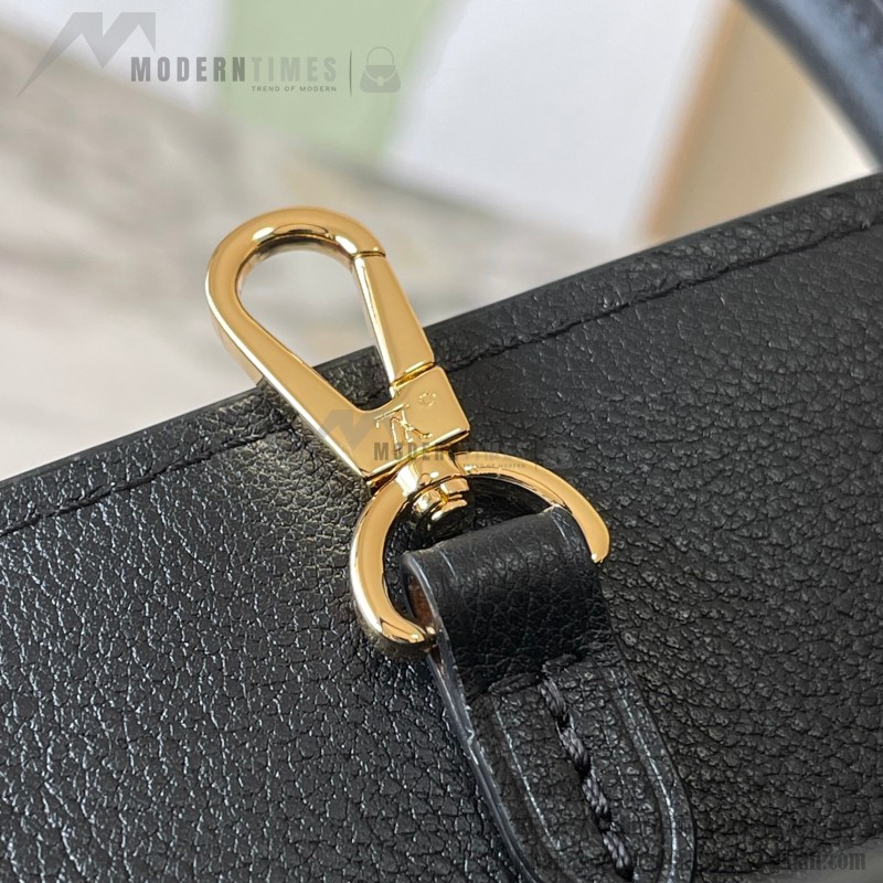 Louis Vuitton Vendôme Bag with Monogram Lock and Satin Finish Calf Leather