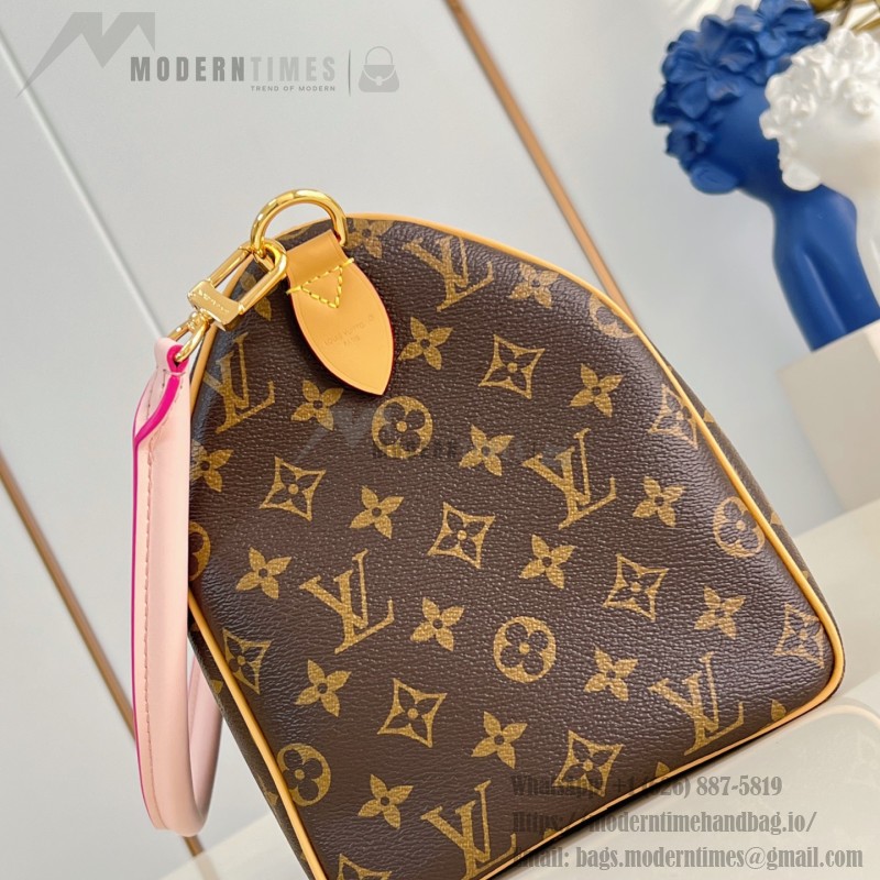 Louis Vuitton Speedy Soft 30 Crafty Monogram handbag front view